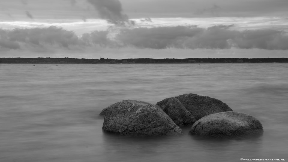 stones in water