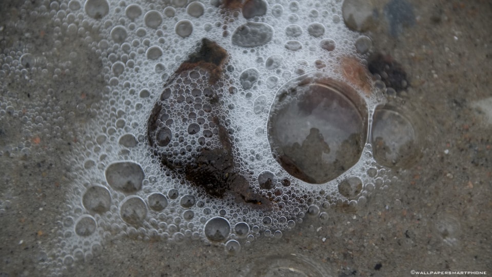 water bubbles