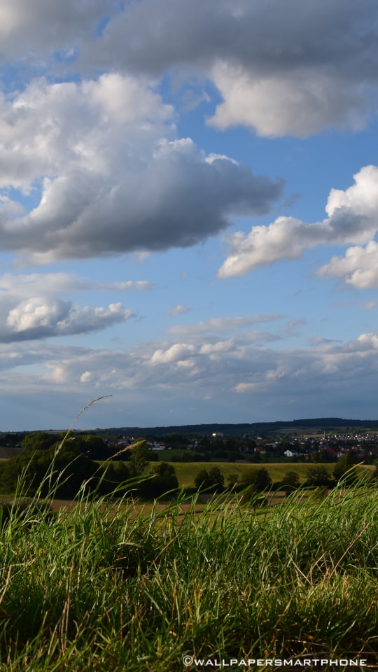 fields on hills