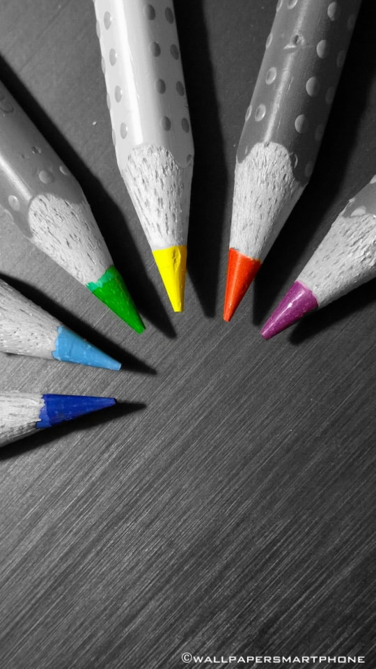 colored pencils